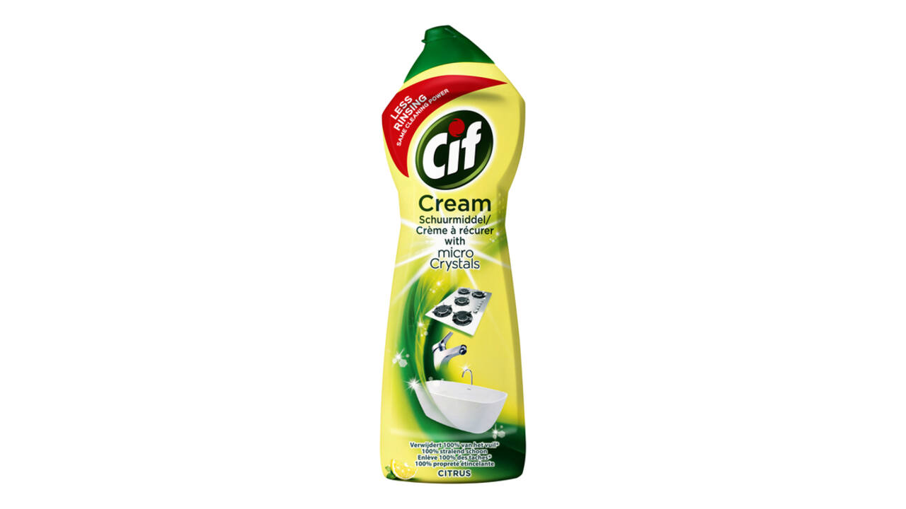 Schuurmiddel Cif citroen 750ml