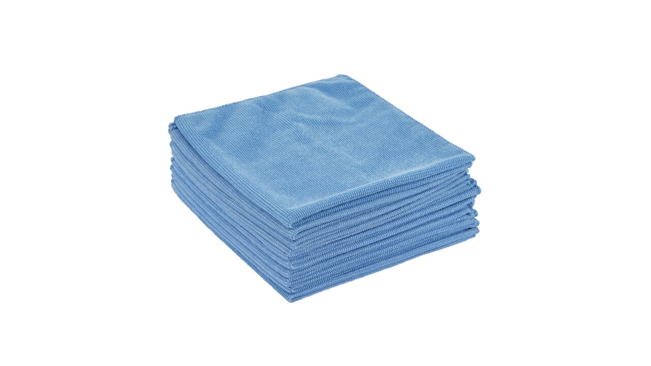 Microvezeldoek Scotch-Brite Essential 360x360mm blauw 10 stuks