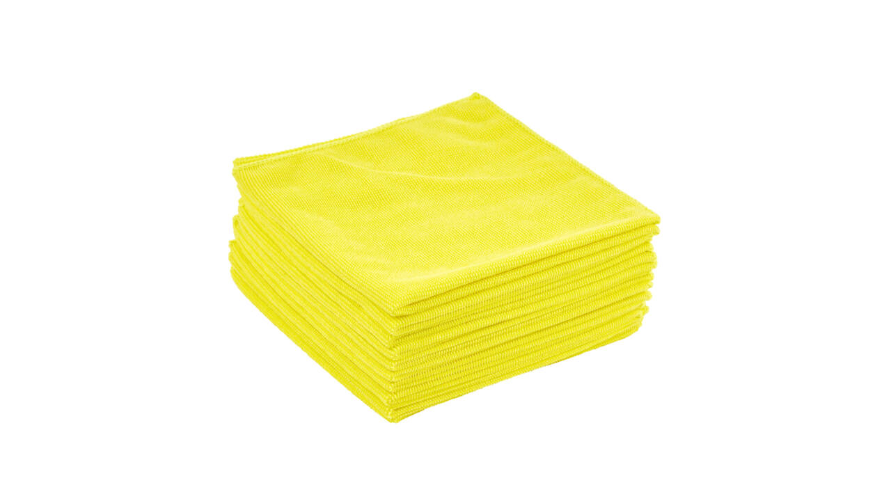 Microvezeldoek Scotch-Brite Essential 360x360mm geel 10 stuks