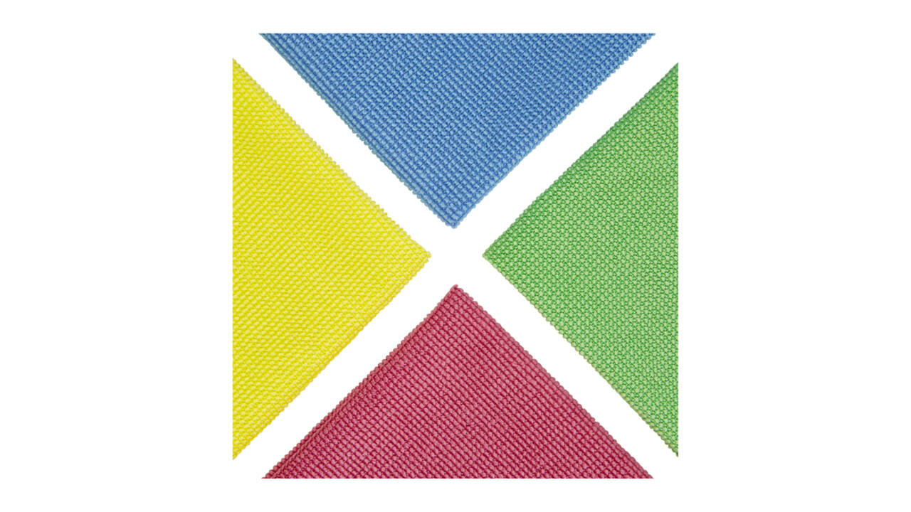 Microvezeldoek Scotch-Brite Essential 360x360mm geel 10 stuks