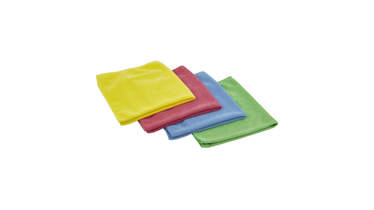 Microvezeldoek Scotch-Brite Essential 360x360mm geel 10 stuks