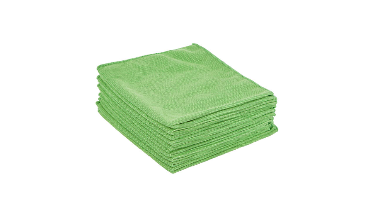 Microvezeldoek Scotch-Brite Essential 360x360mm groen 10 stuks