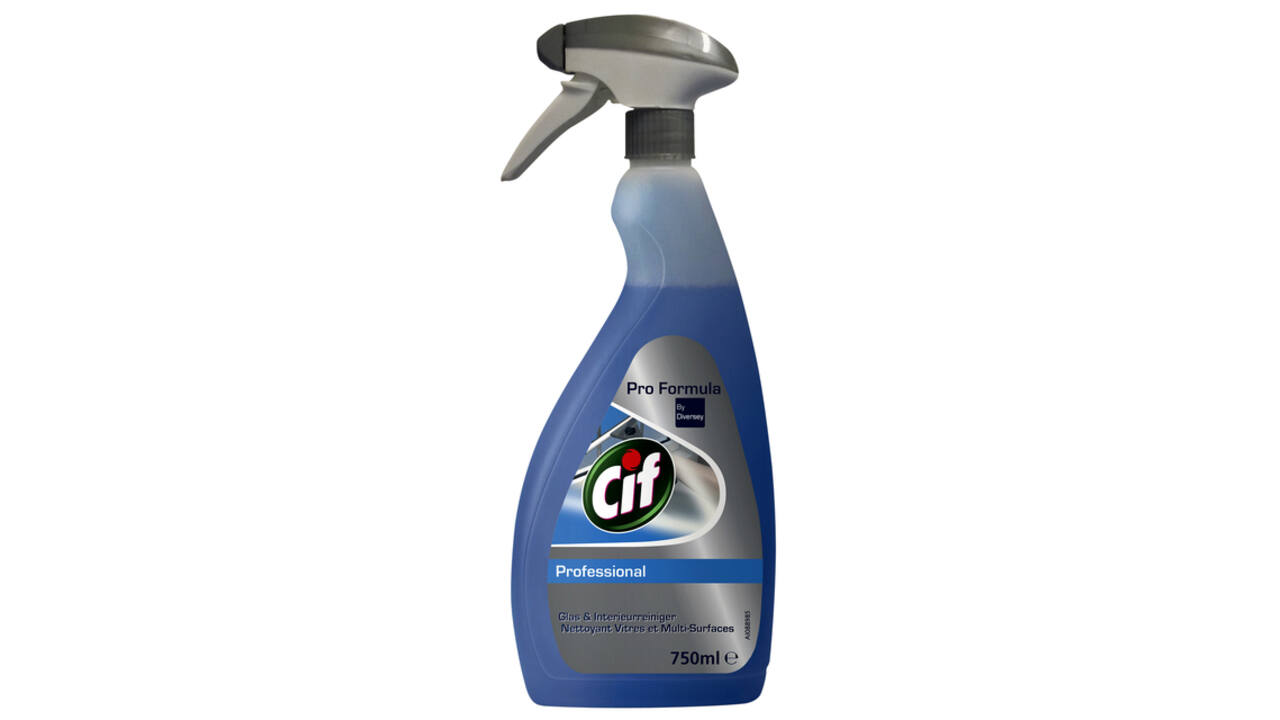 Glas- en interieurreiniger Cif professional spray 750ml
