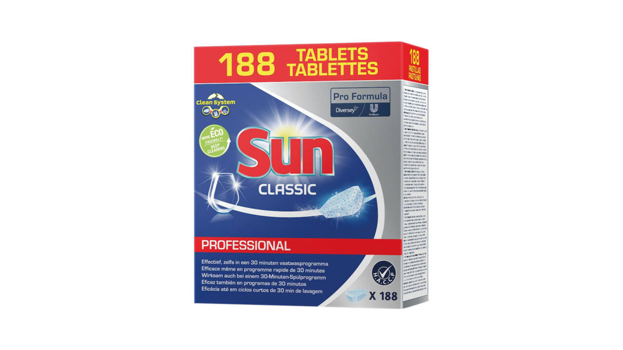 Vaatwastabletten Sun Pro Formula Classic 188 stuks