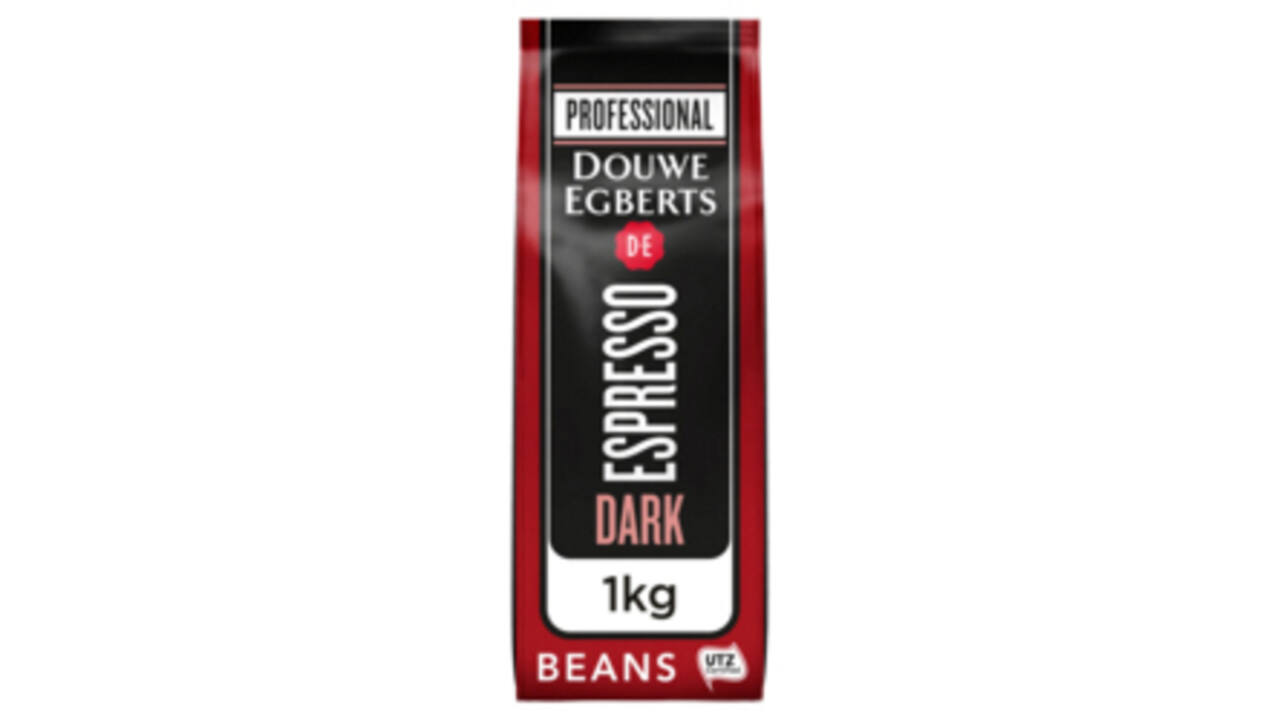 Koffie Douwe Egberts espresso bonen dark roast 1kg