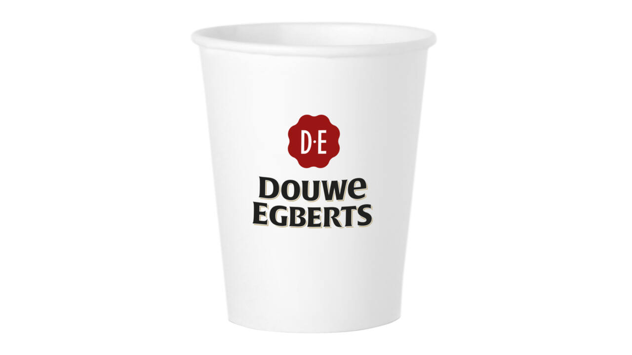 Beker Douwe Egberts 180ml karton 100 stuks
