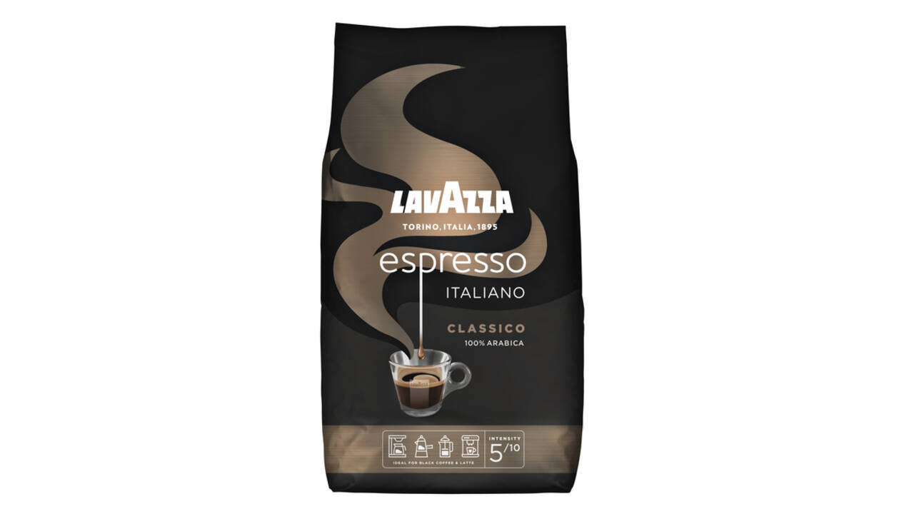 Koffie Lavazza Caffè espresso bonen black 1000gr
