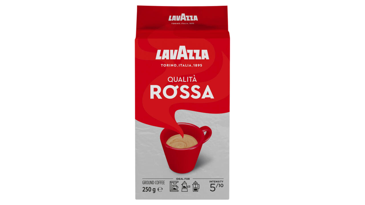 Koffie Lavazza gemalen Qualita Rossa 250gr