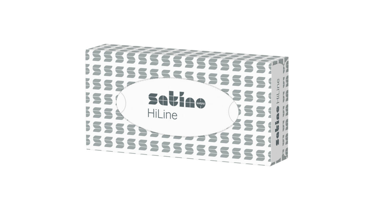 Facial tissues Satino HiLine 2-laags 100 vel wit 206450
