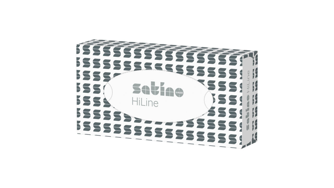 Facial tissues Satino HiLine 2-laags 100 vel wit 206450