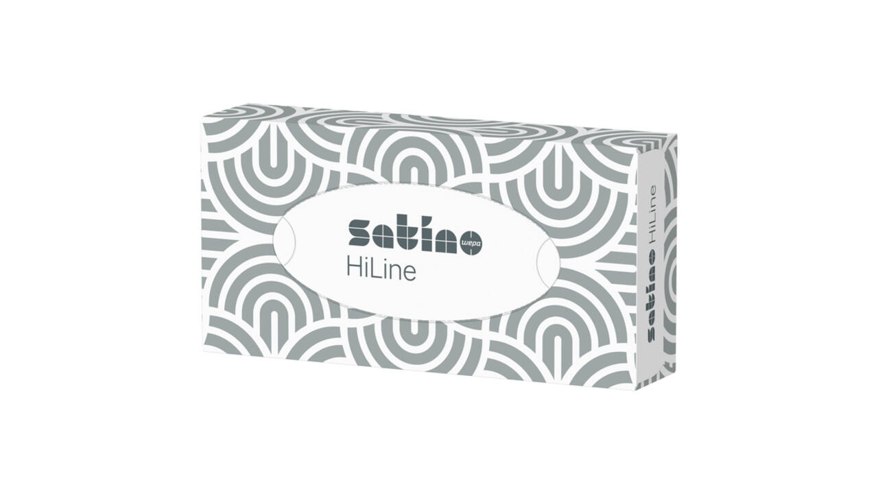 Facial tissues Satino HiLine 2-laags 100 vel wit 206450