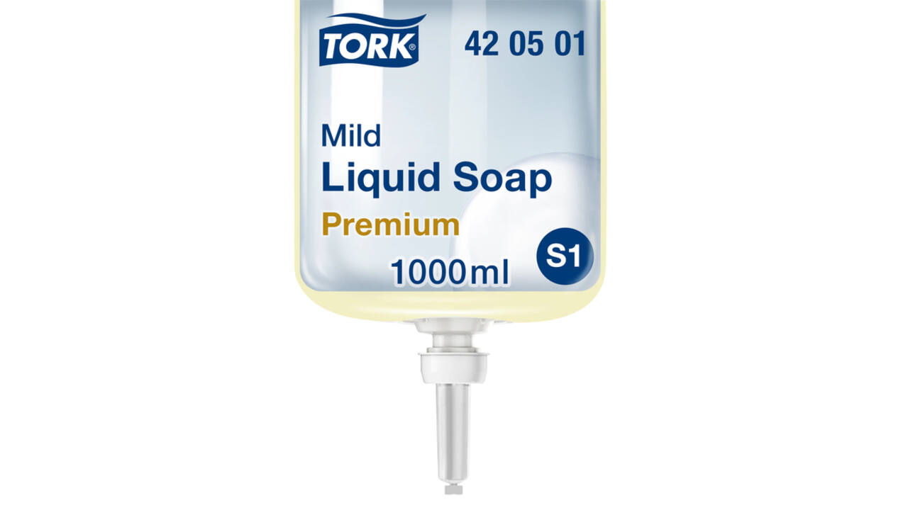 Handzeep Tork S1 Premium vloeibaar 1000ml mild 420501