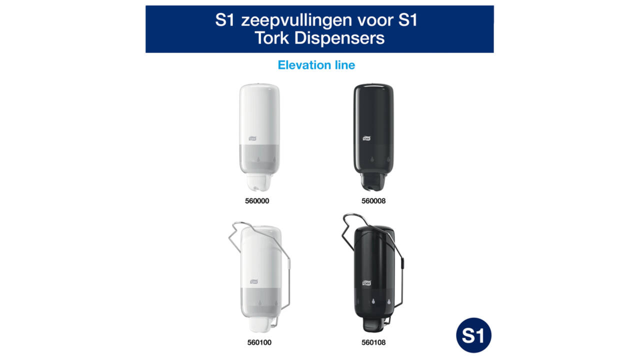 Handzeep Tork S1 Premium vloeibaar 1000ml mild 420501