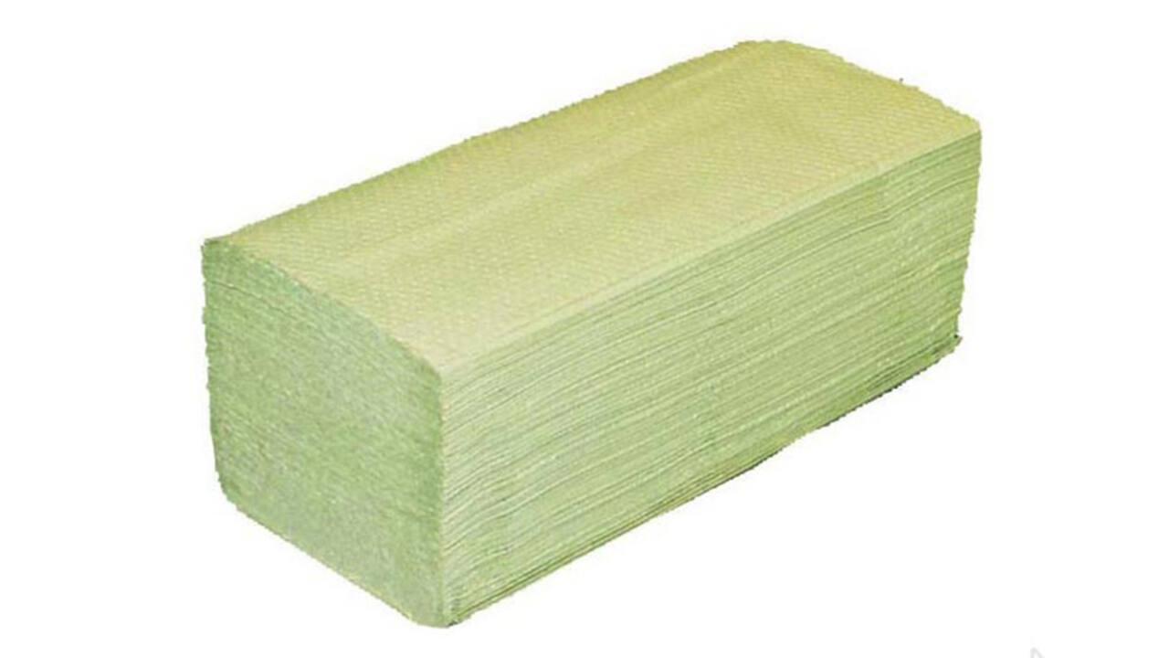 Handdoek Tork H3 Advanced singlefold 2-laags 248x230mm 15x250 vel groen 290179