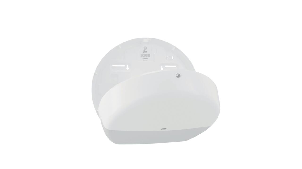 Toiletpapierdispenser Tork T1 Elevation jumbo wit 554000