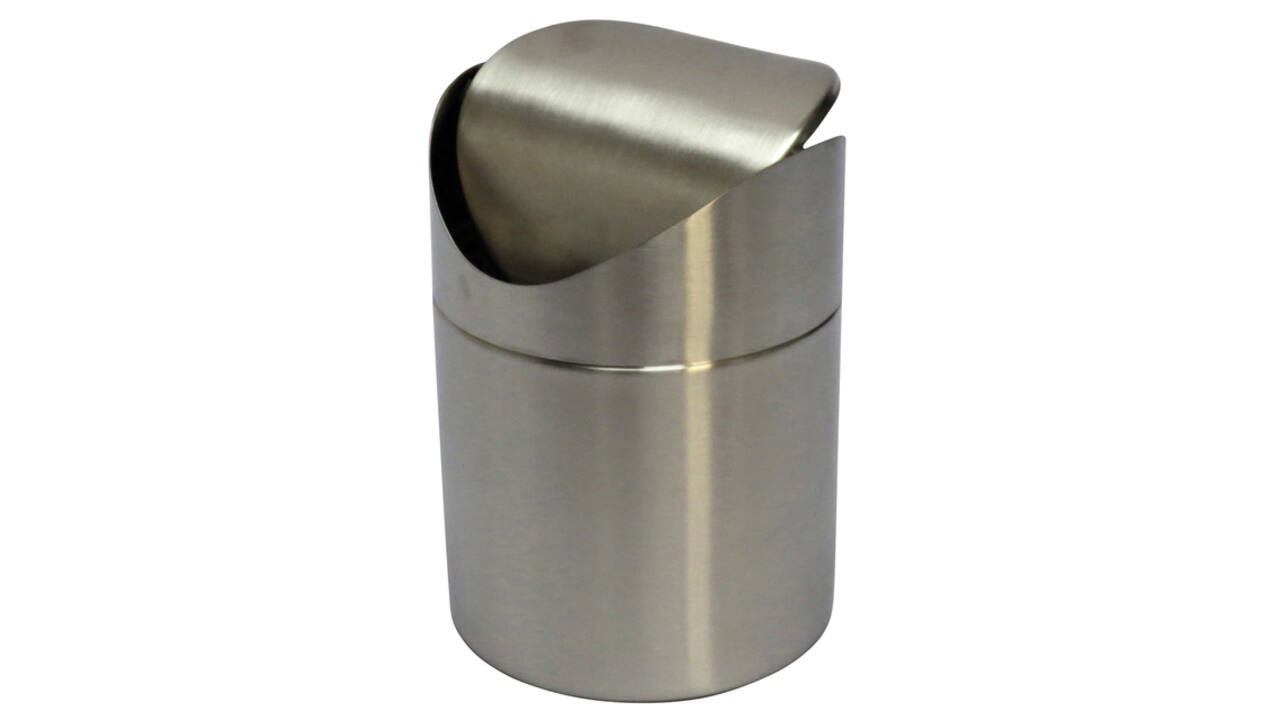 Afvalbak Vepa Bins tafelmodel met swingdeksel 1,5 liter
