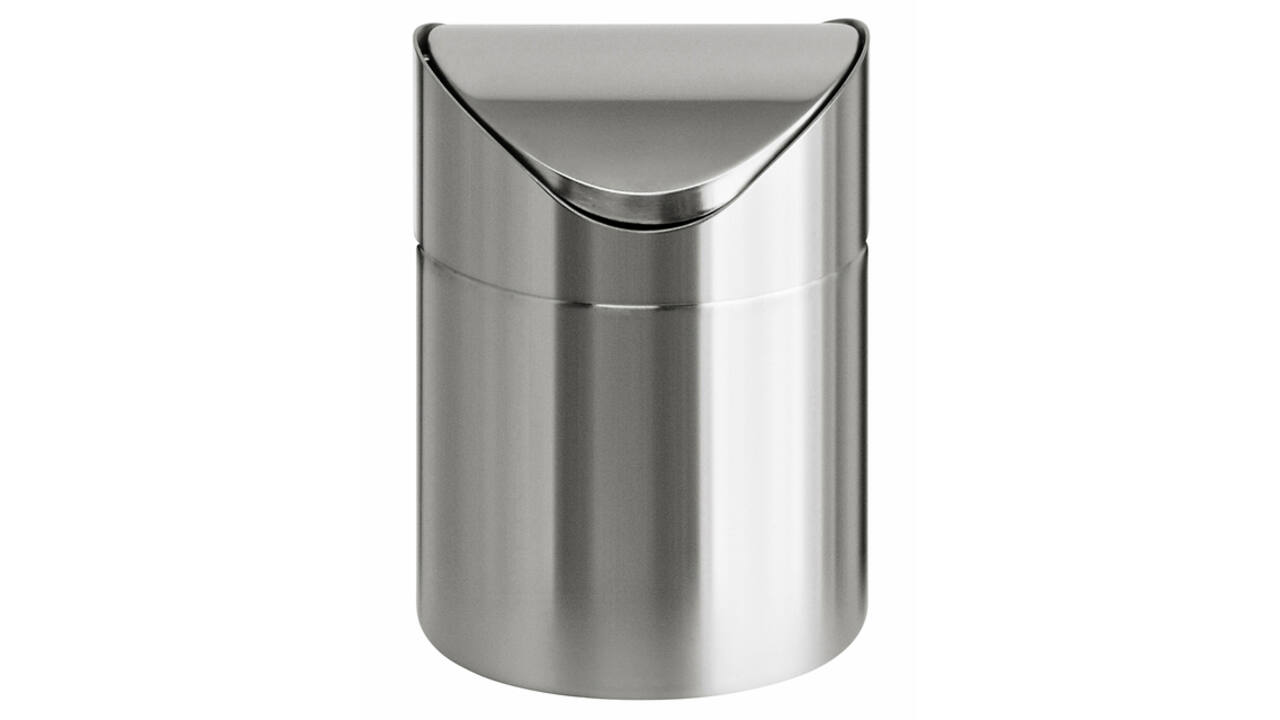 Afvalbak Vepa Bins tafelmodel met swingdeksel 1,5 liter