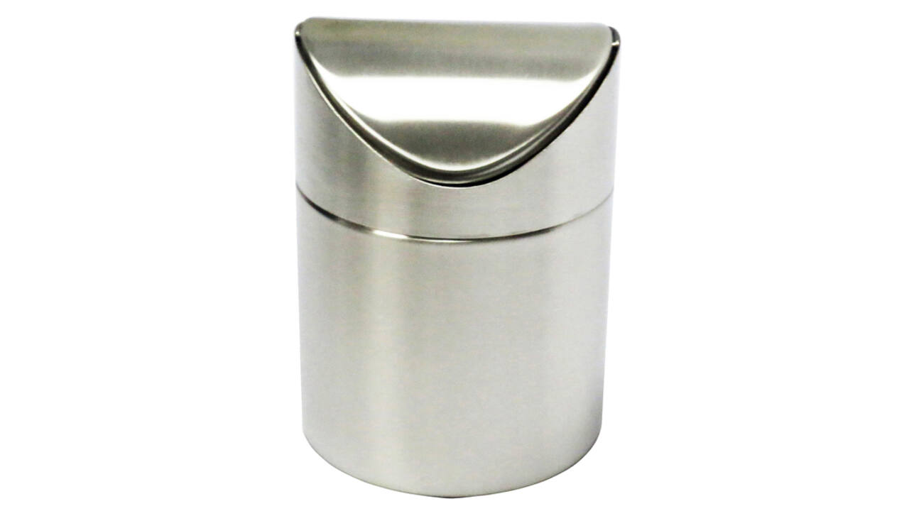Afvalbak Vepa Bins tafelmodel met swingdeksel 1,5 liter