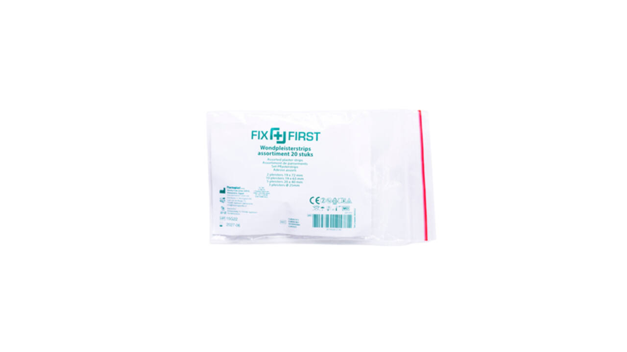 Pleister FixFirst assorti 20 stuks
