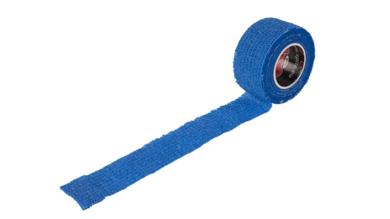 Vingerpleister Allglue zelfklevend op een rol 25mmx4.5m blauw 3 rollen