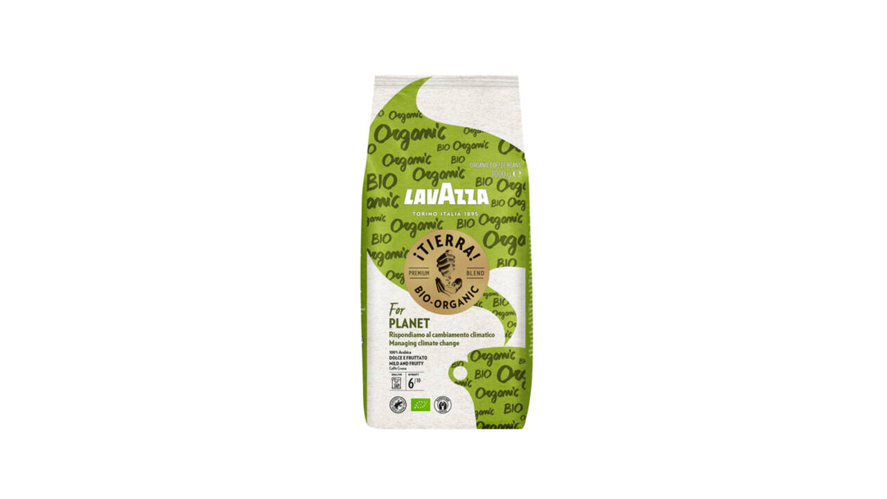 Koffie Lavazza bonen Tierra organic bio 1000gr