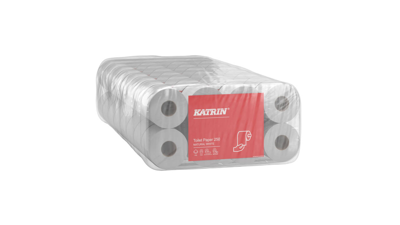 Toiletpapier Katrin 2-laags 250 vel naturel 169505