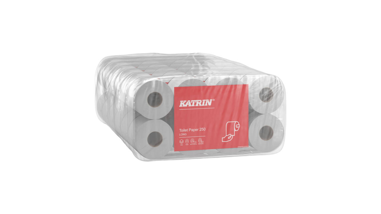 Toiletpapier Katrin 3-laags 250 vel wit 104872