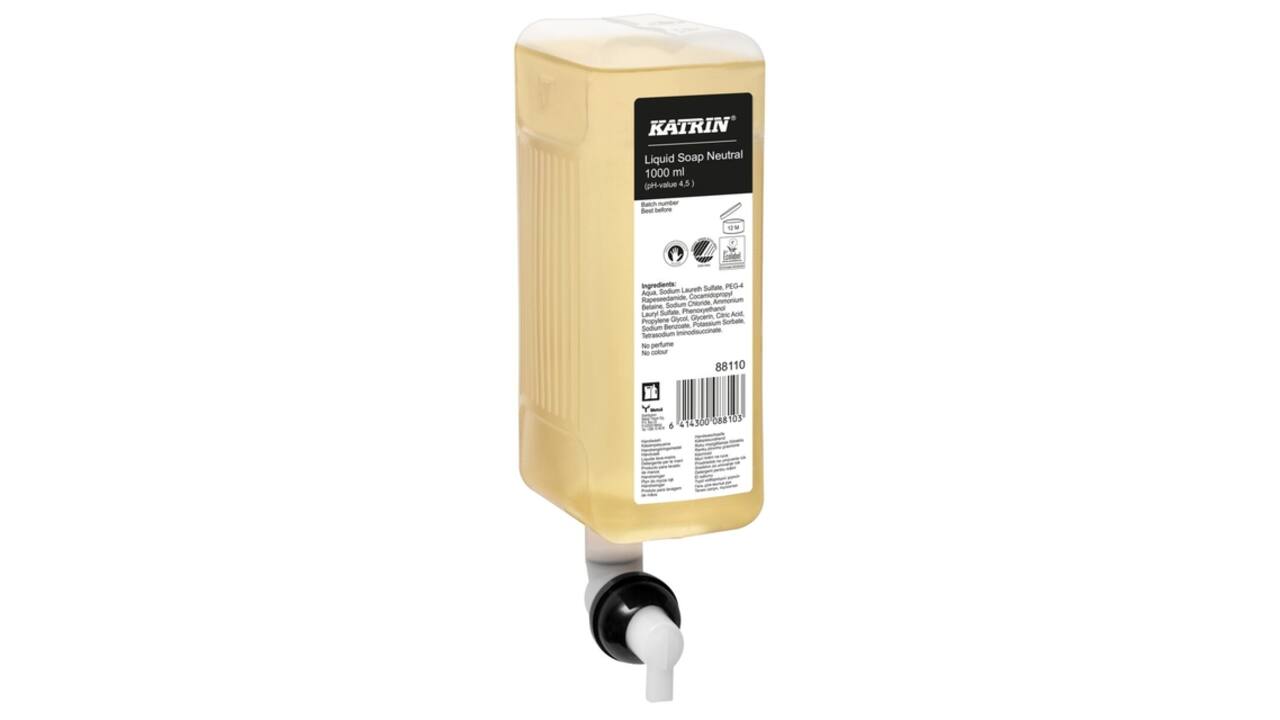 Handzeep Katrin Neutral vloeibaar 1000ml 88110