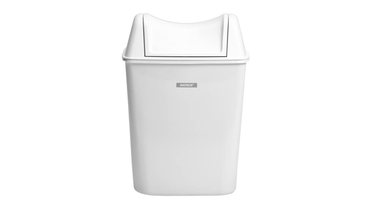 Dameshygiënebak Katrin 8 liter wit 91851