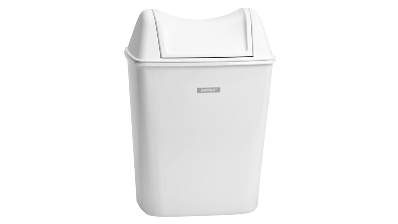 Dameshygiënebak Katrin 8 liter wit 91851