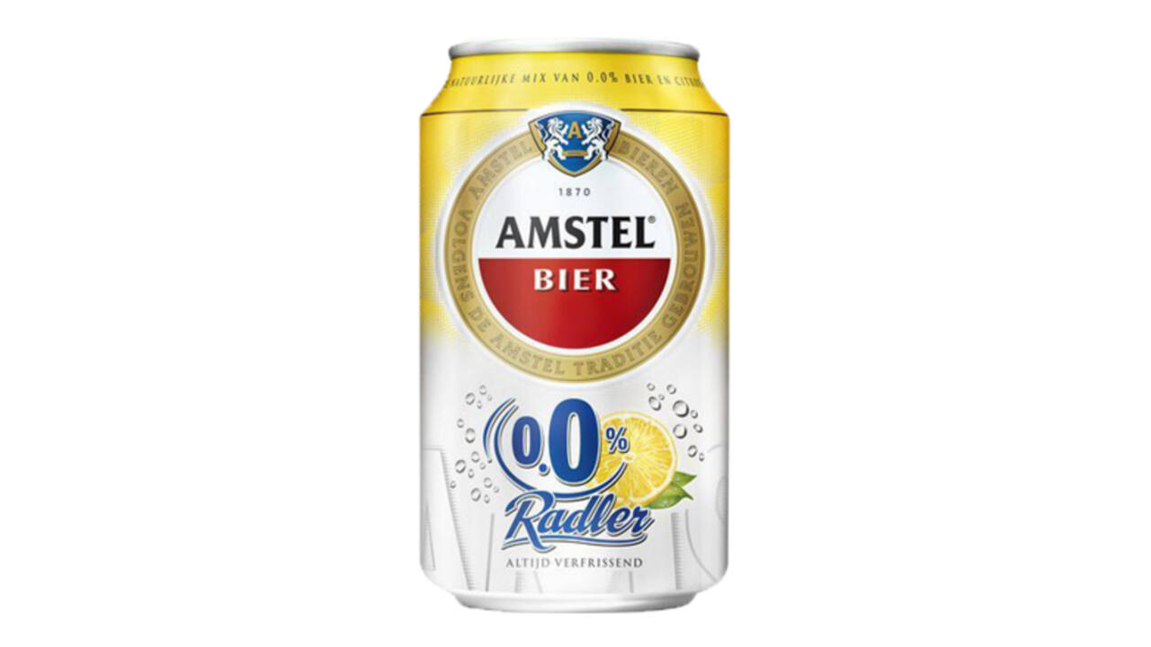 Bier Amstel Radler 0.0% blik 330ml