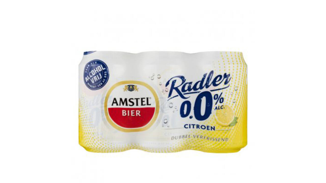 Bier Amstel Radler 0.0% blik 330ml
