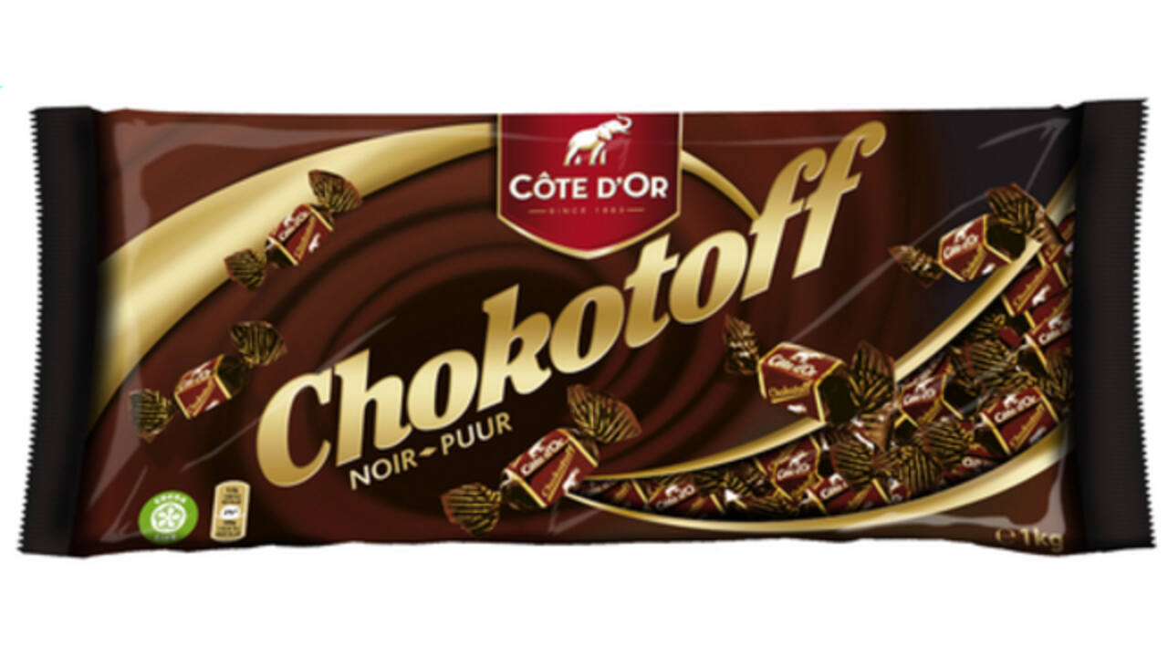 Chocolade Côte d'Or Chokotoff toffee puur 1 kilogram
