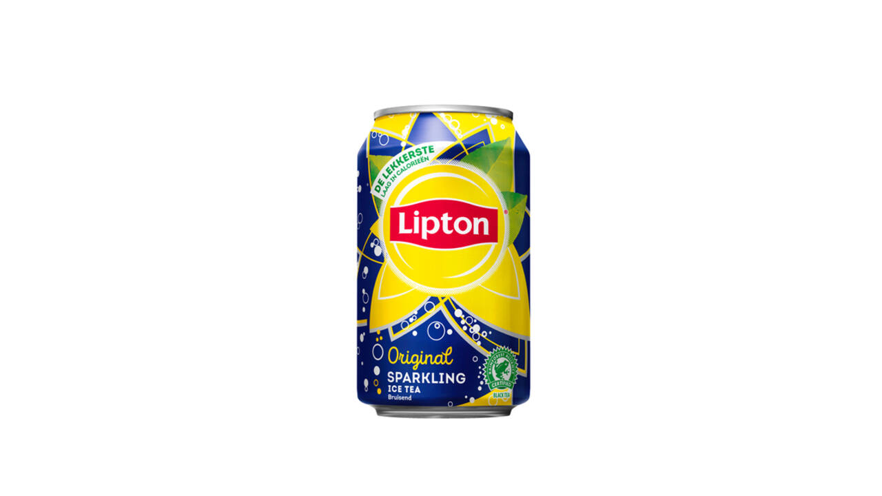 Frisdrank Lipton Ice Tea sparkling blik 330ml