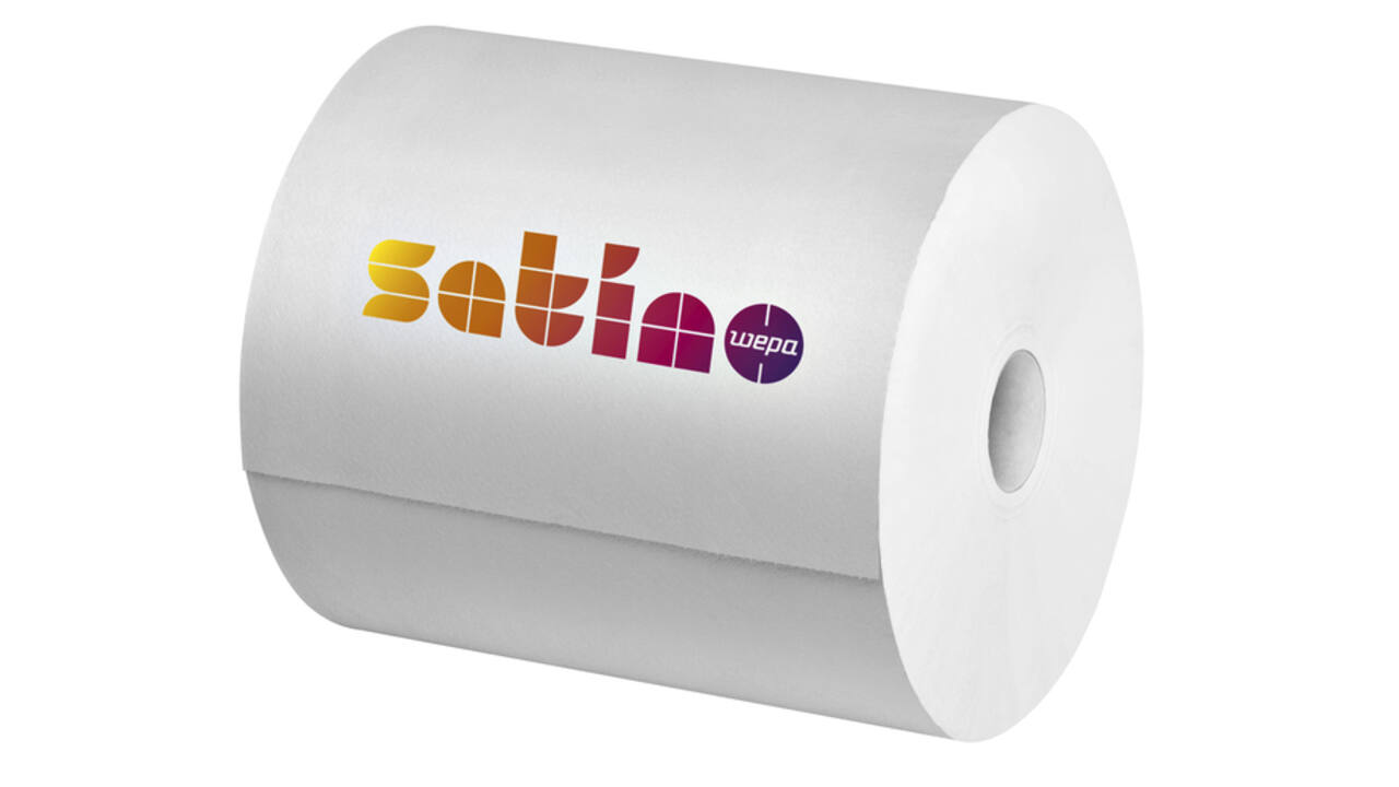 Poetspapier Satino CR1 Comfort 2-laags 1000 vel wit 305290