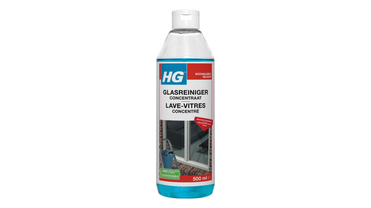 Glasreiniger HG glazenwasser flacon 500ml