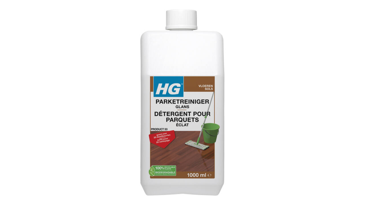 Vloerreiniger HG voor parketvloeren 1 liter
