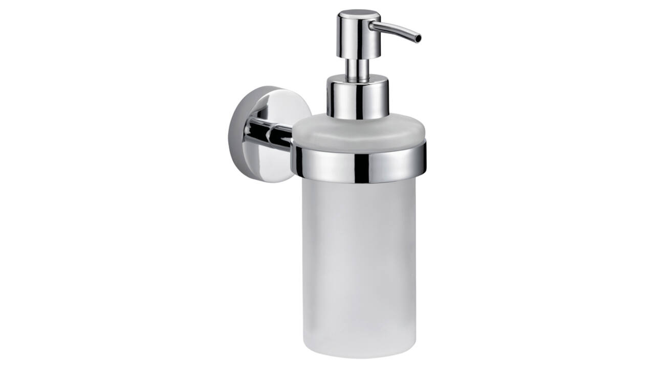 Zeeppomp tesa® Smooz hoogglans verchroomd metaal zelfklevend