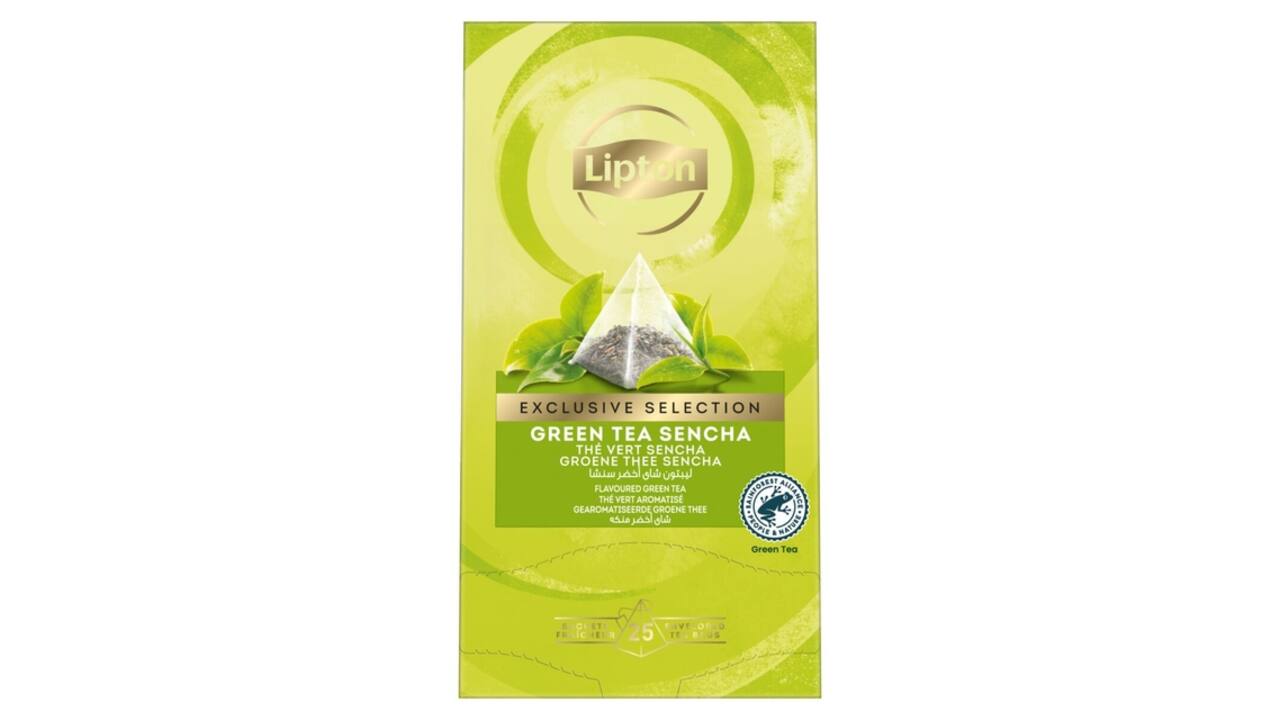 Thee Lipton Exclusive groene thee sencha 25x2gr