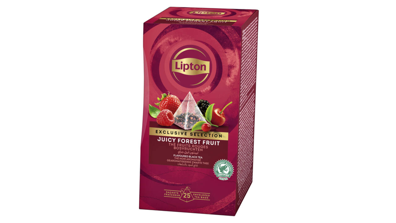 Thee Lipton Exclusive bosvruchten 25x2gr