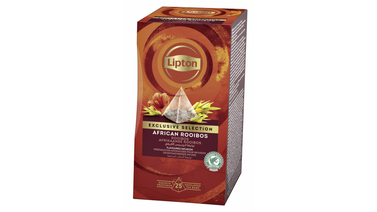 Thee Lipton Exclusive Afrikaanse rooibos 25x2gr