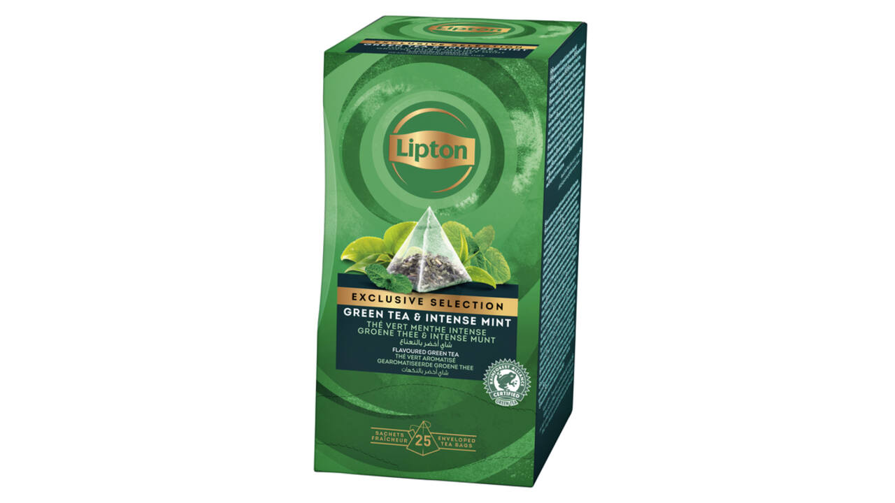 Thee Lipton Exclusive groene thee munt 25x2gr