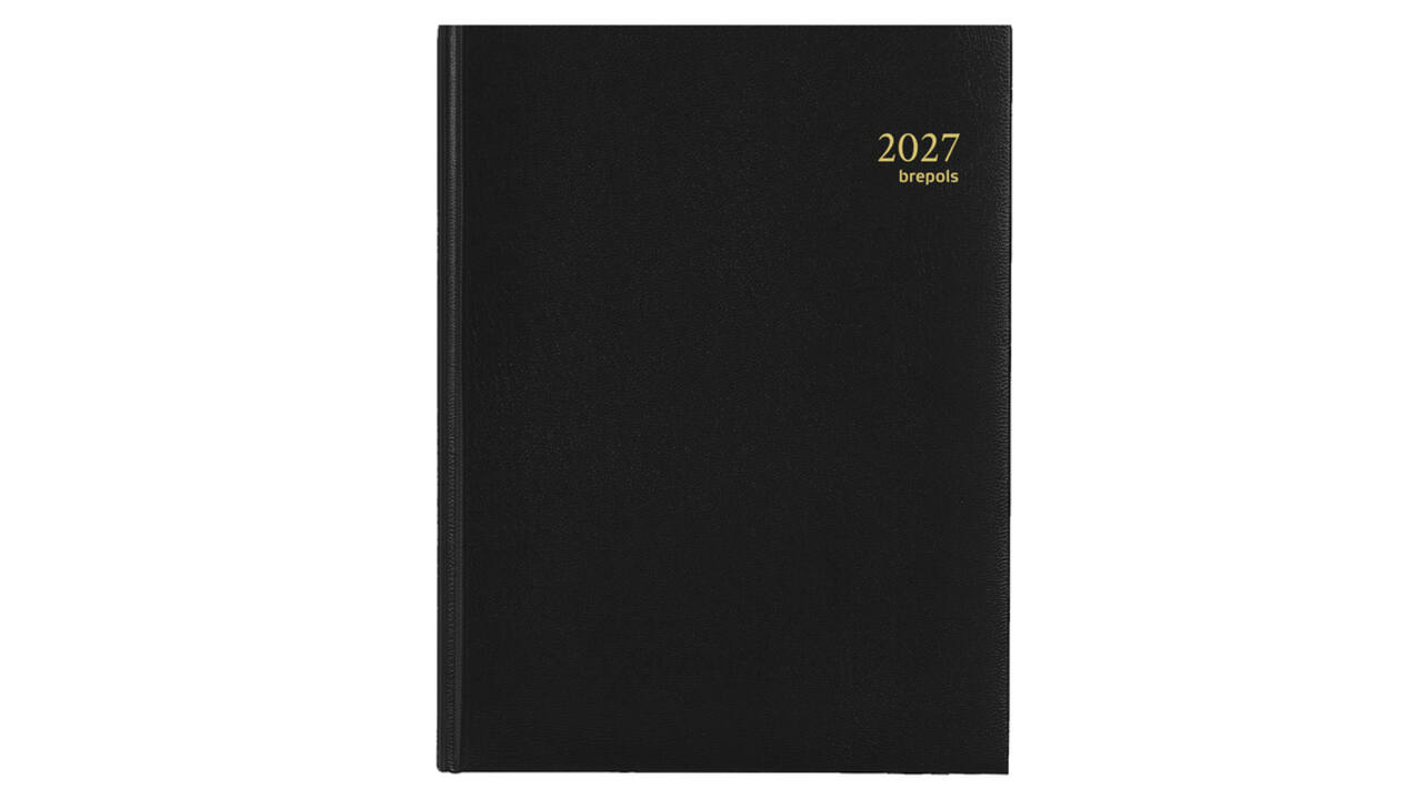 Agenda 2027 Brepols Timing Lima 7dagen/2pagina's viertalig zwart