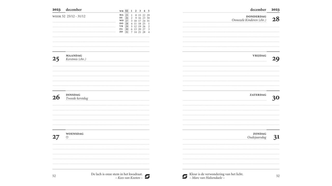 Agendavulling 2027 Succes Junior 7dagen/2pagina's