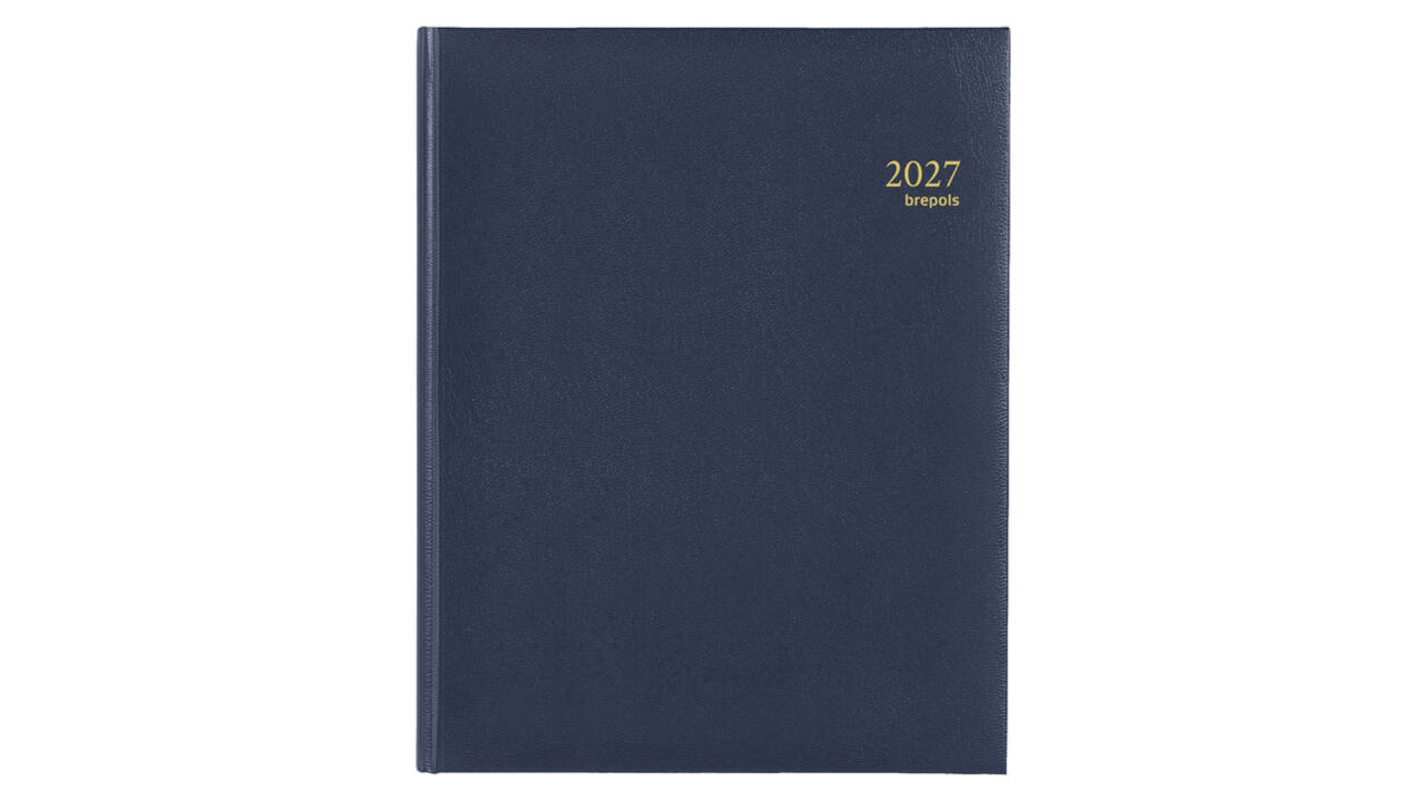 Agenda 2027 Brepols Concorde Lima 7dagen/2pagina's blauw