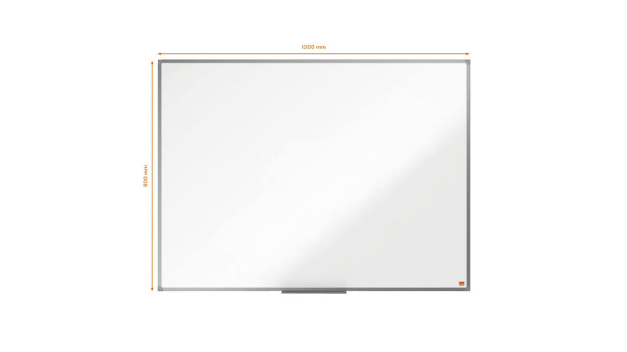Whiteboard Nobo Essence 90x120cm staal