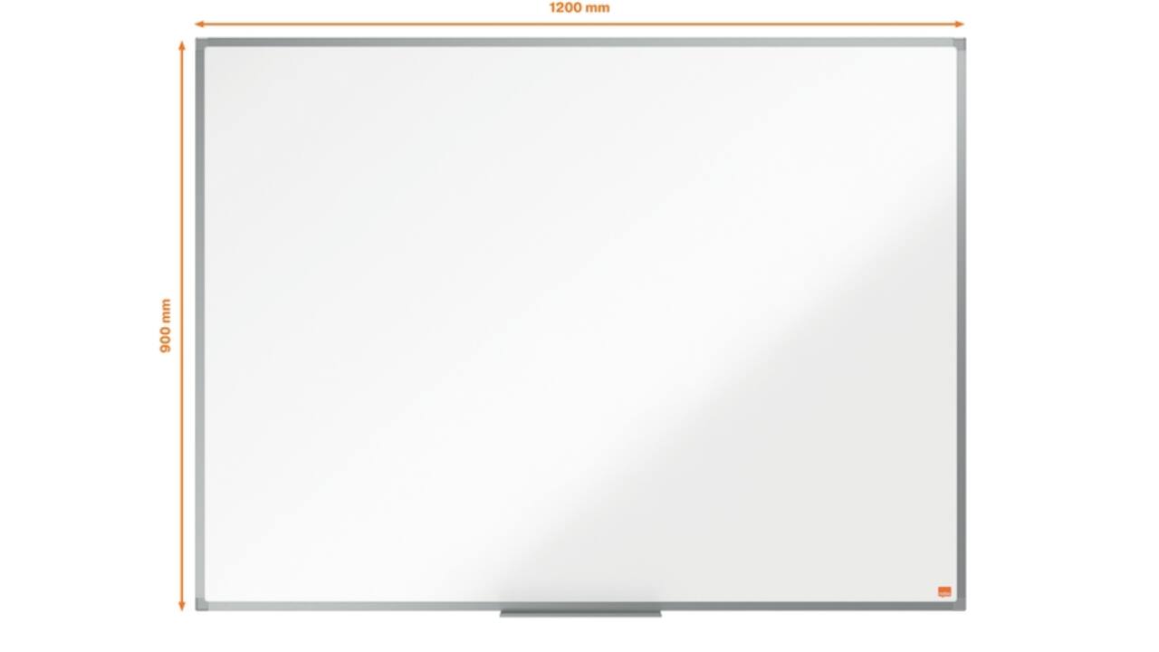 Whiteboard Nobo Essence 90x120cm staal