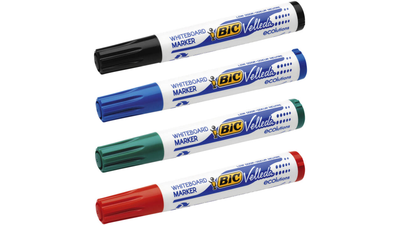 Whiteboardmarker Bic Velleda 1701 rond large groen