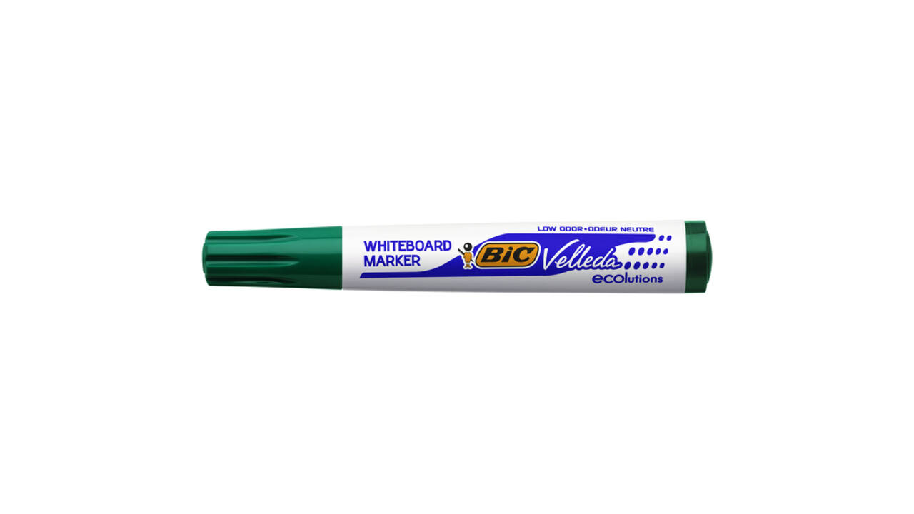 Whiteboardmarker Bic Velleda 1701 rond large groen