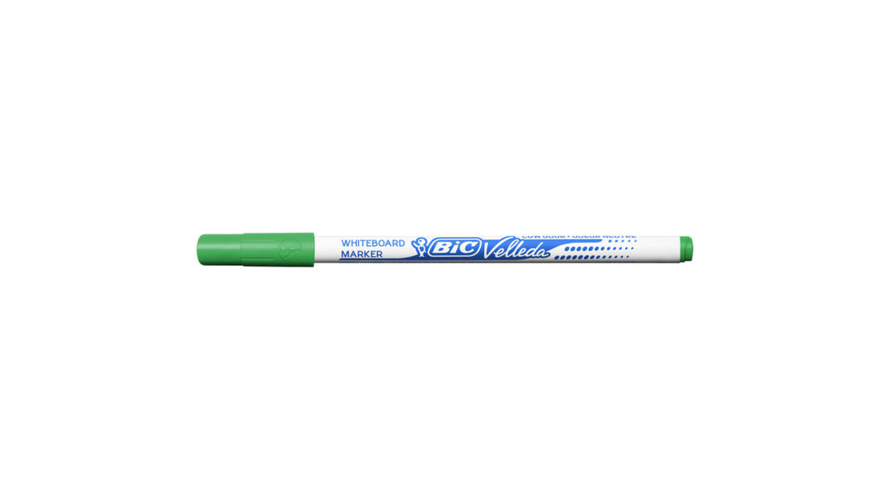 Whiteboardmarker Bic Velleda 1721 rond fijn groen